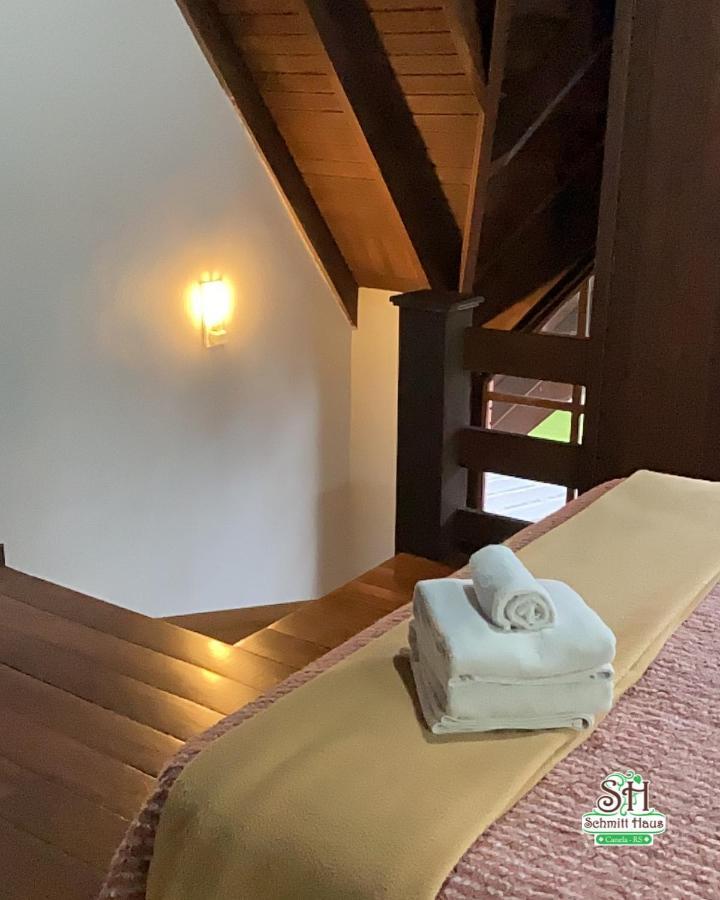 Estalagem Schmitt Haus Villa Canela Exteriör bild