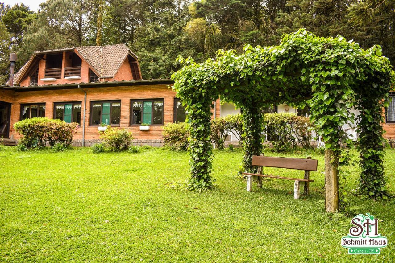 Estalagem Schmitt Haus Villa Canela Exteriör bild