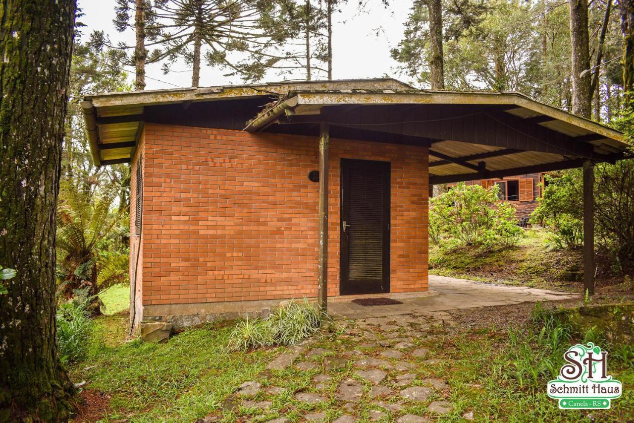 Estalagem Schmitt Haus Villa Canela Exteriör bild