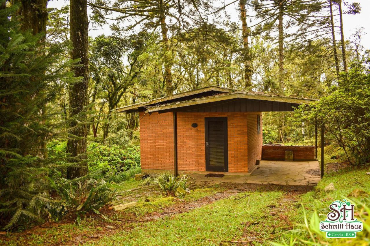 Estalagem Schmitt Haus Villa Canela Exteriör bild